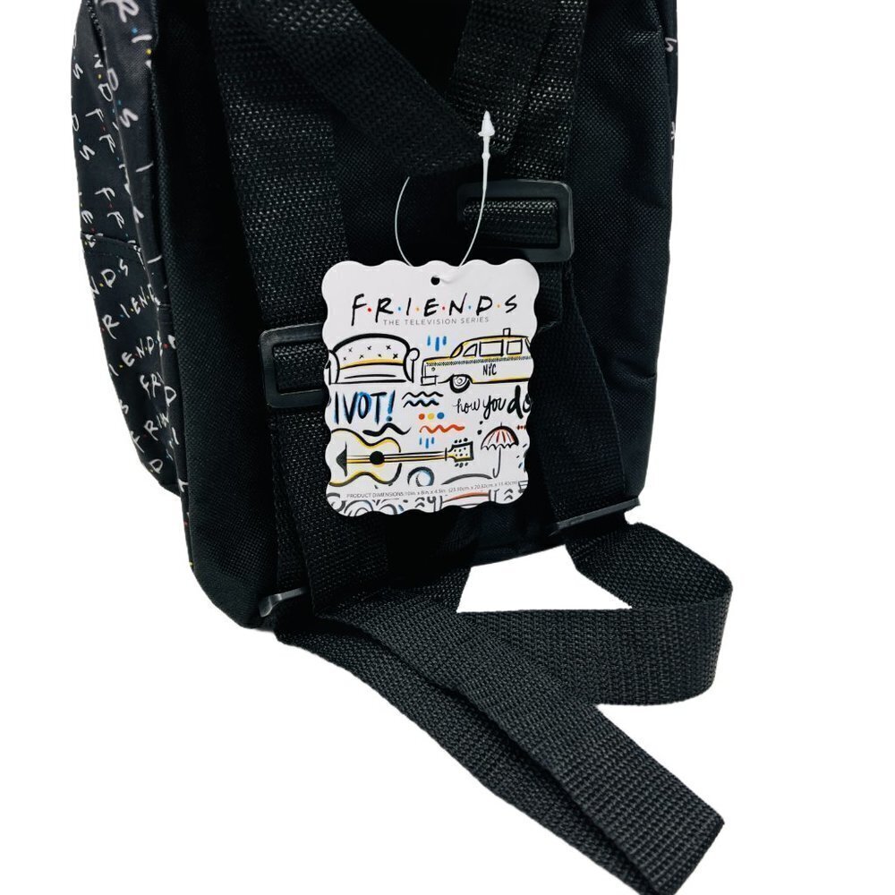đť…şFRIENDS Black Mini Backpack - Picture 5 of 10